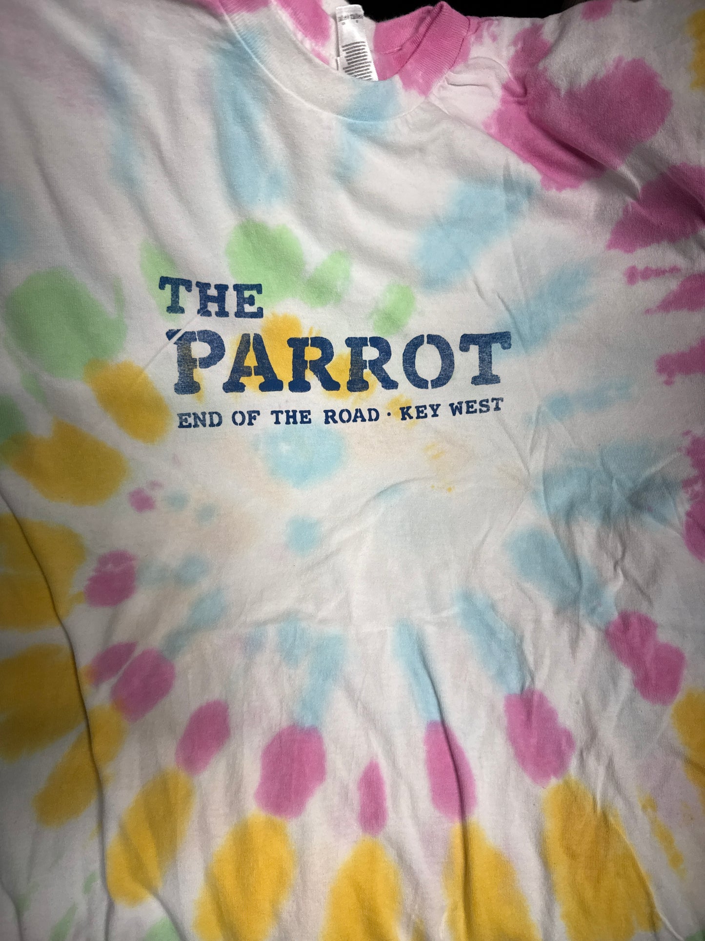 End Of The Road T Shirt Tie Dye