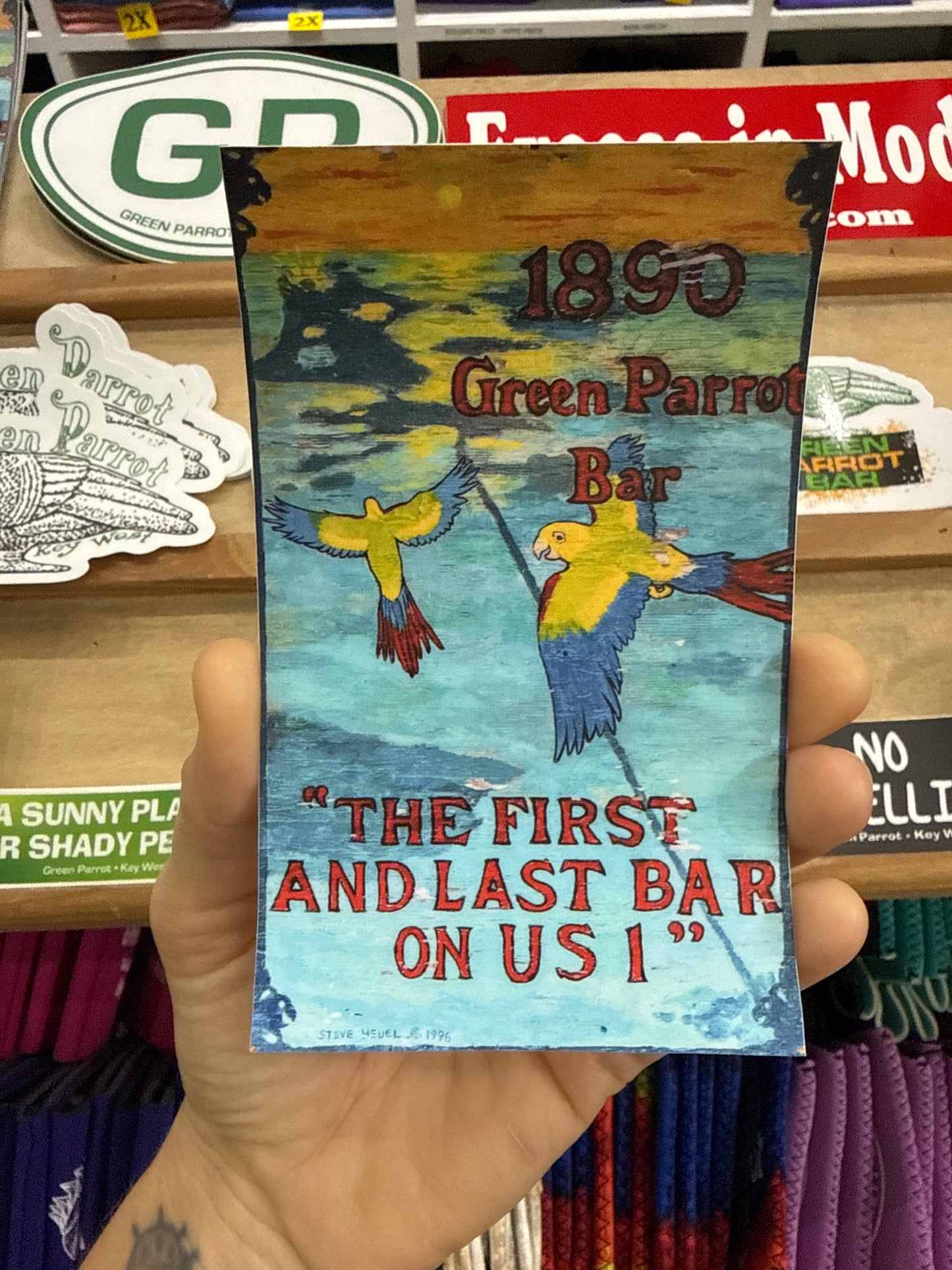 First And Last Bar Sticker