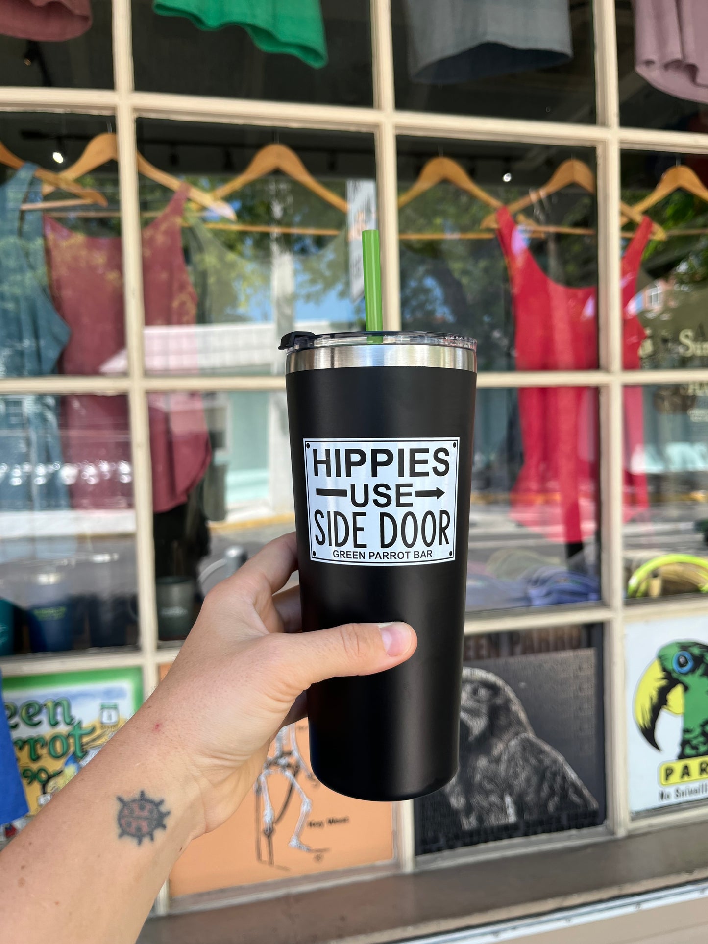 Hippie Straw Tumbler