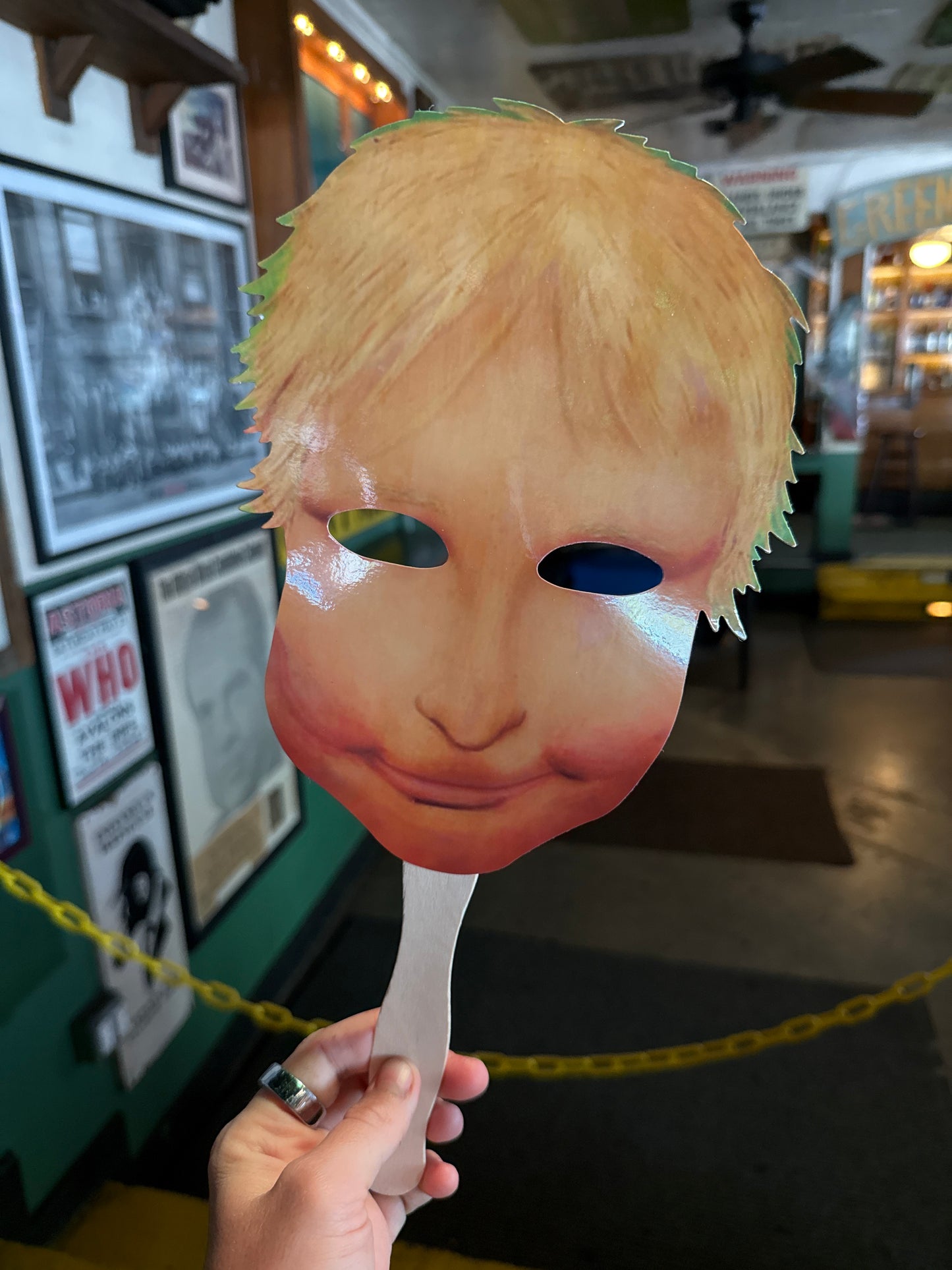 Smirk Cutout Fan