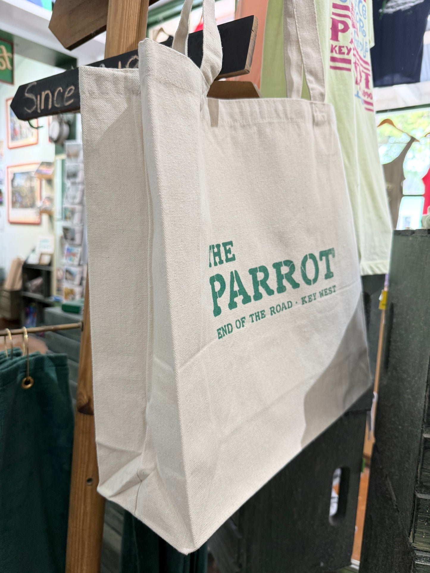 End Of The Road Canvas Tote