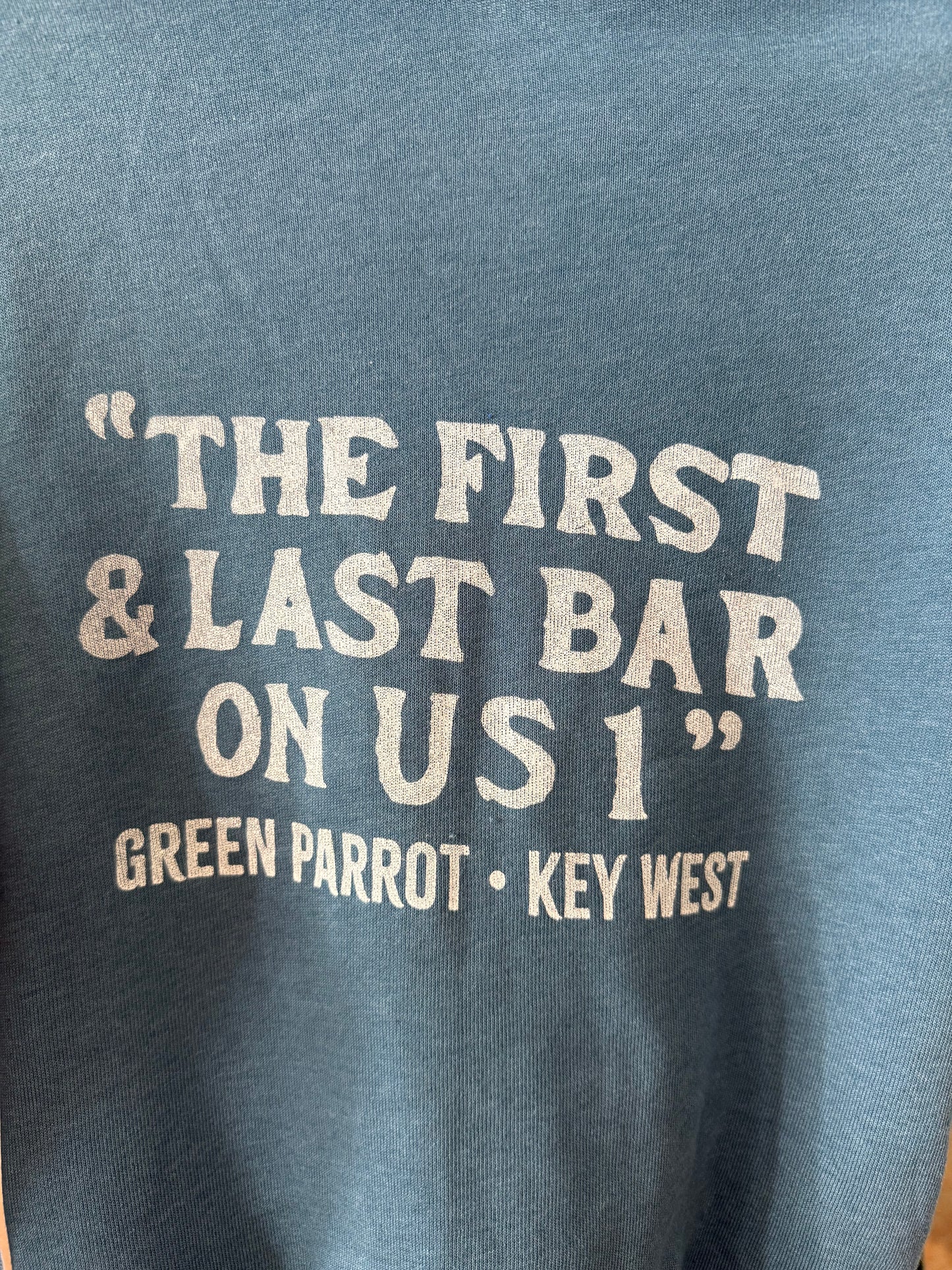 First & Last Bar Zip Hoodie