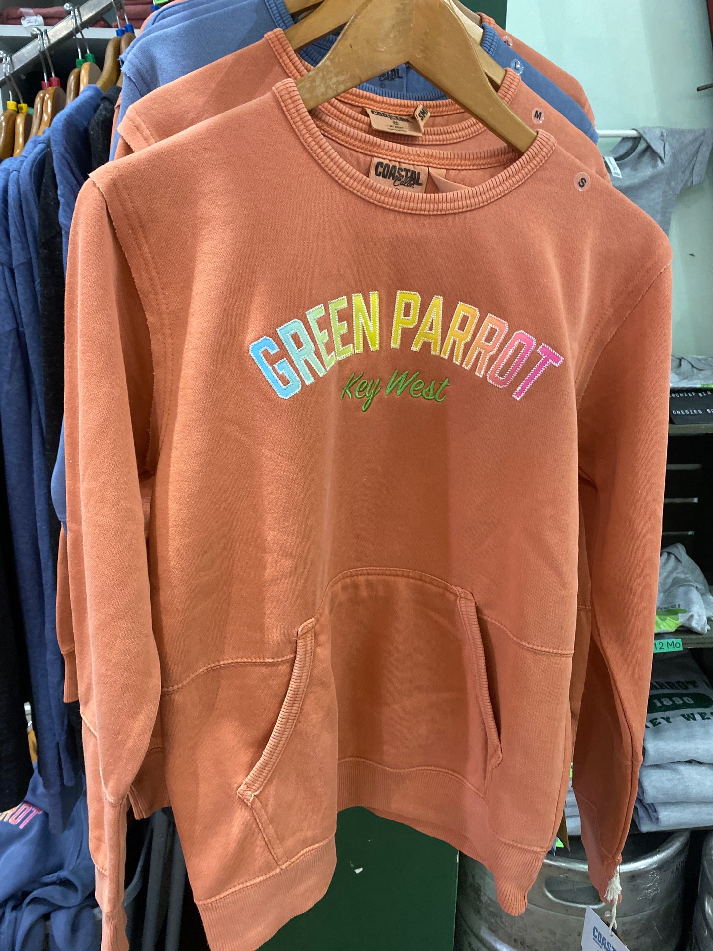 Ombre Ladies Crewneck Sweatshirt