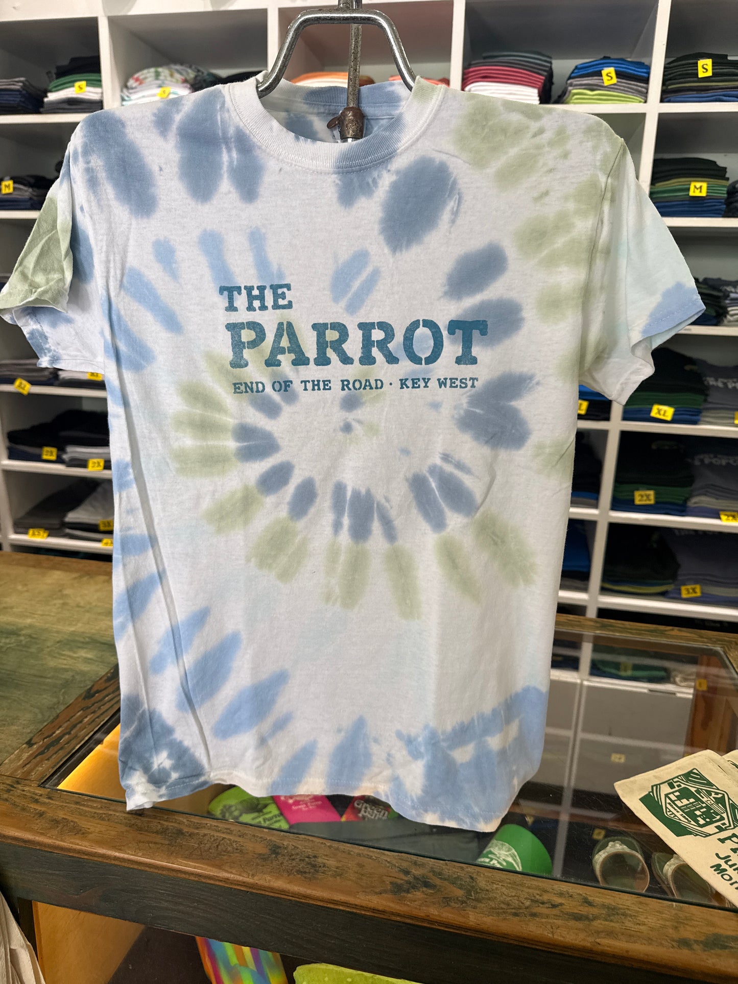 Blue/Green Tie Dye Shirt