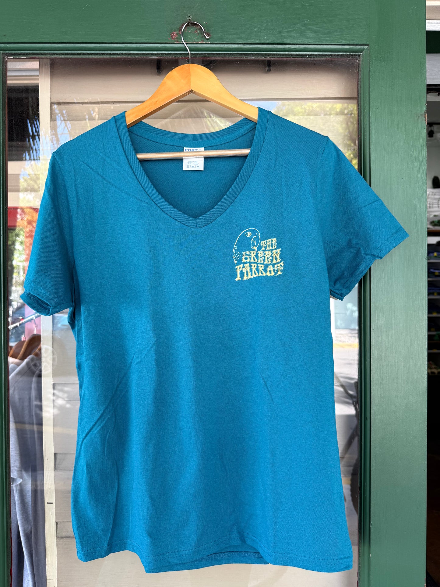 Hippie Guitar V-Neck Tee