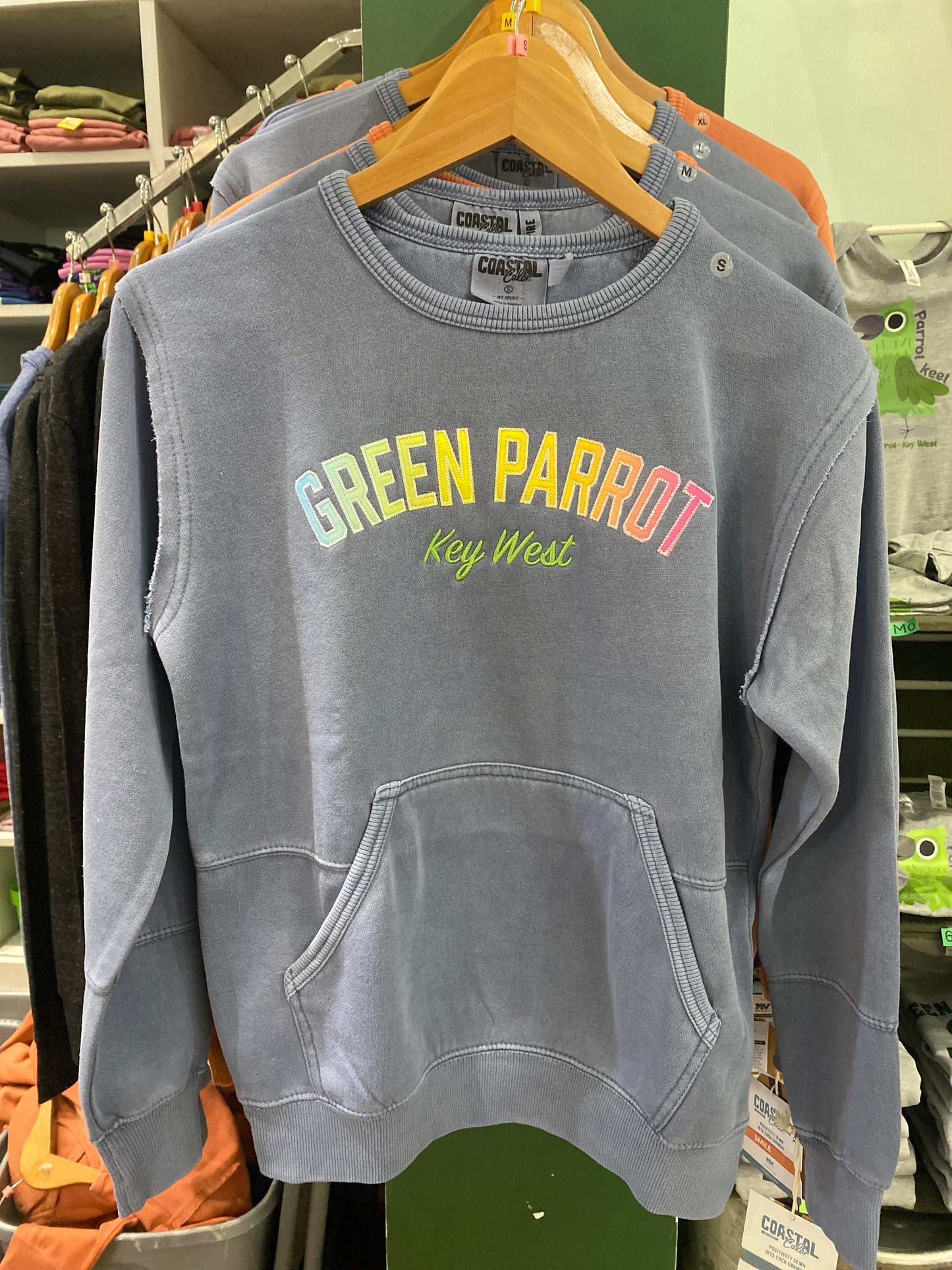 Ombre Ladies Crewneck Sweatshirt