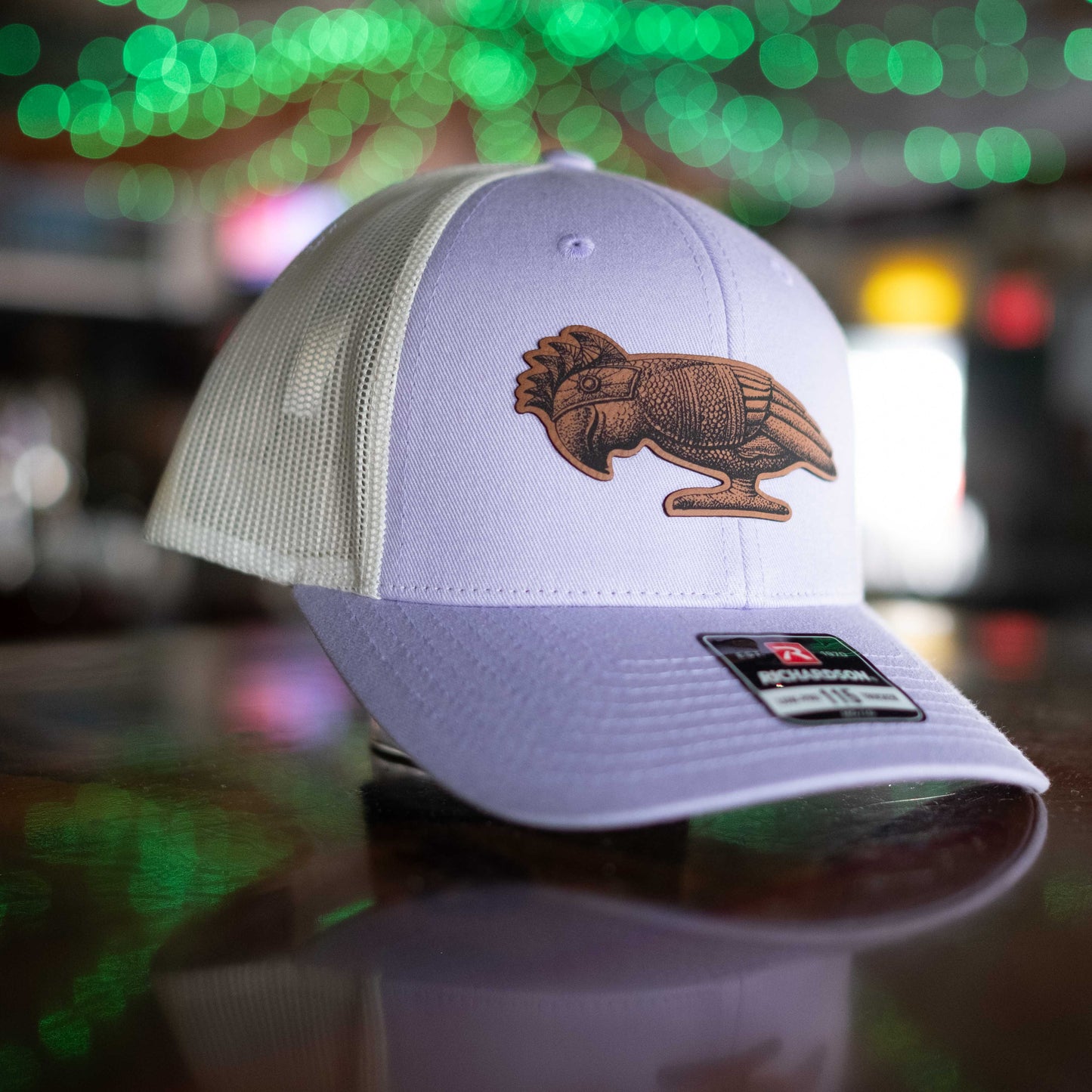 Leather Patch Trucker Hat