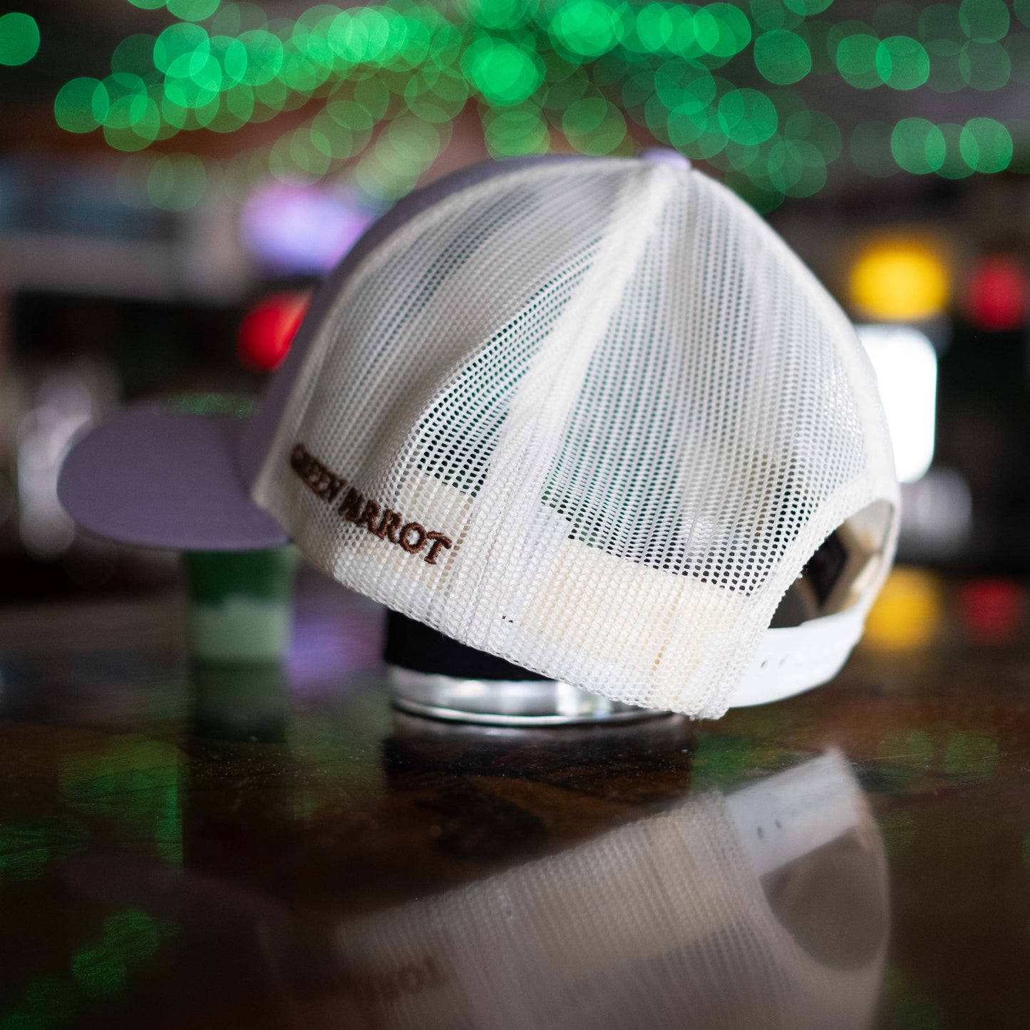 Leather Patch Trucker Hat
