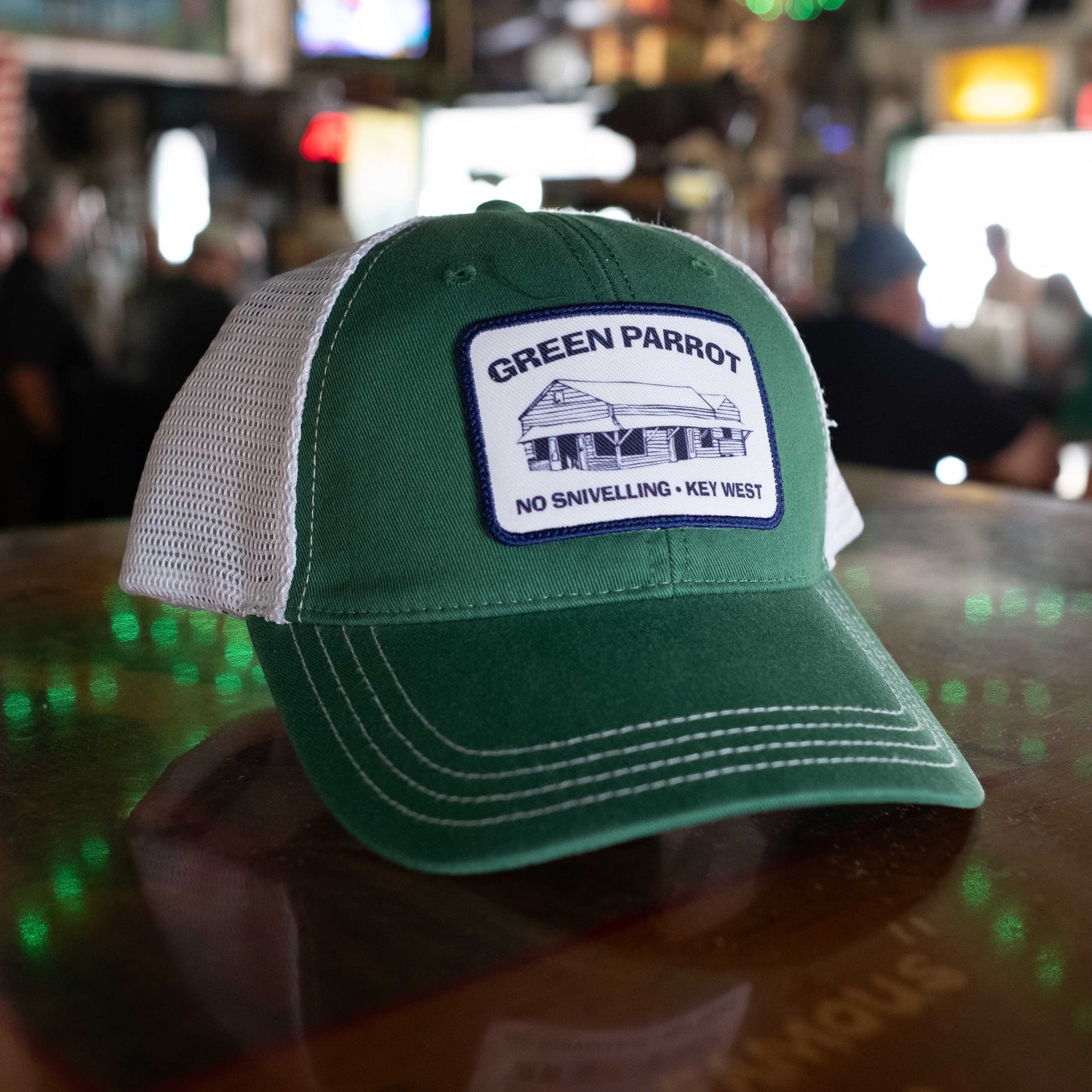 Building Patch Mesh Baseball Hat