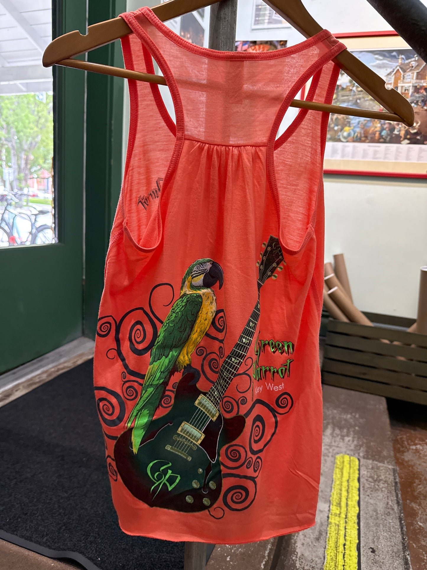 Guitar Neck Ladies Racerback Tank