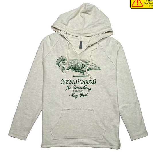 Oatmeal Baja Logo Hoodie