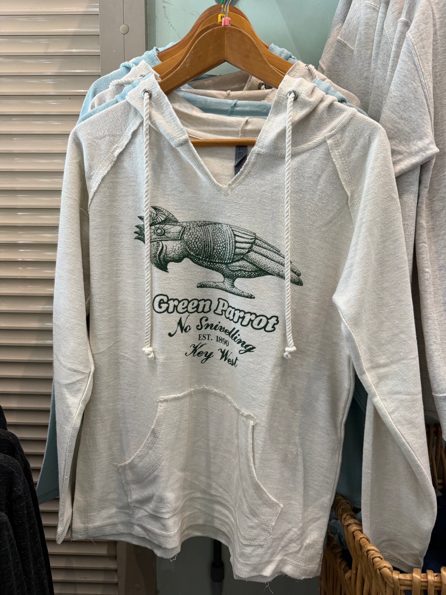 Oatmeal Baja Logo Hoodie