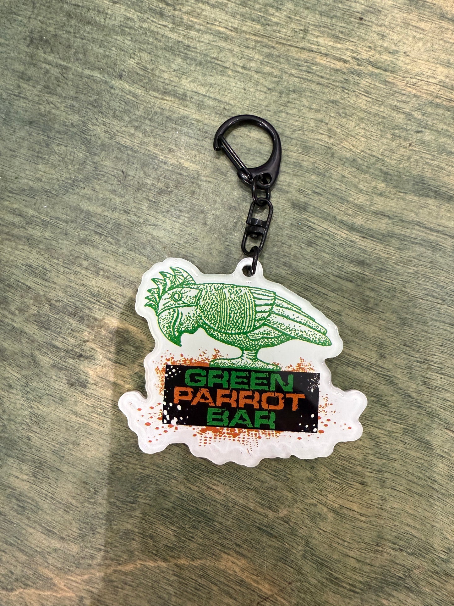 NEW Mayan Parrot Keychain
