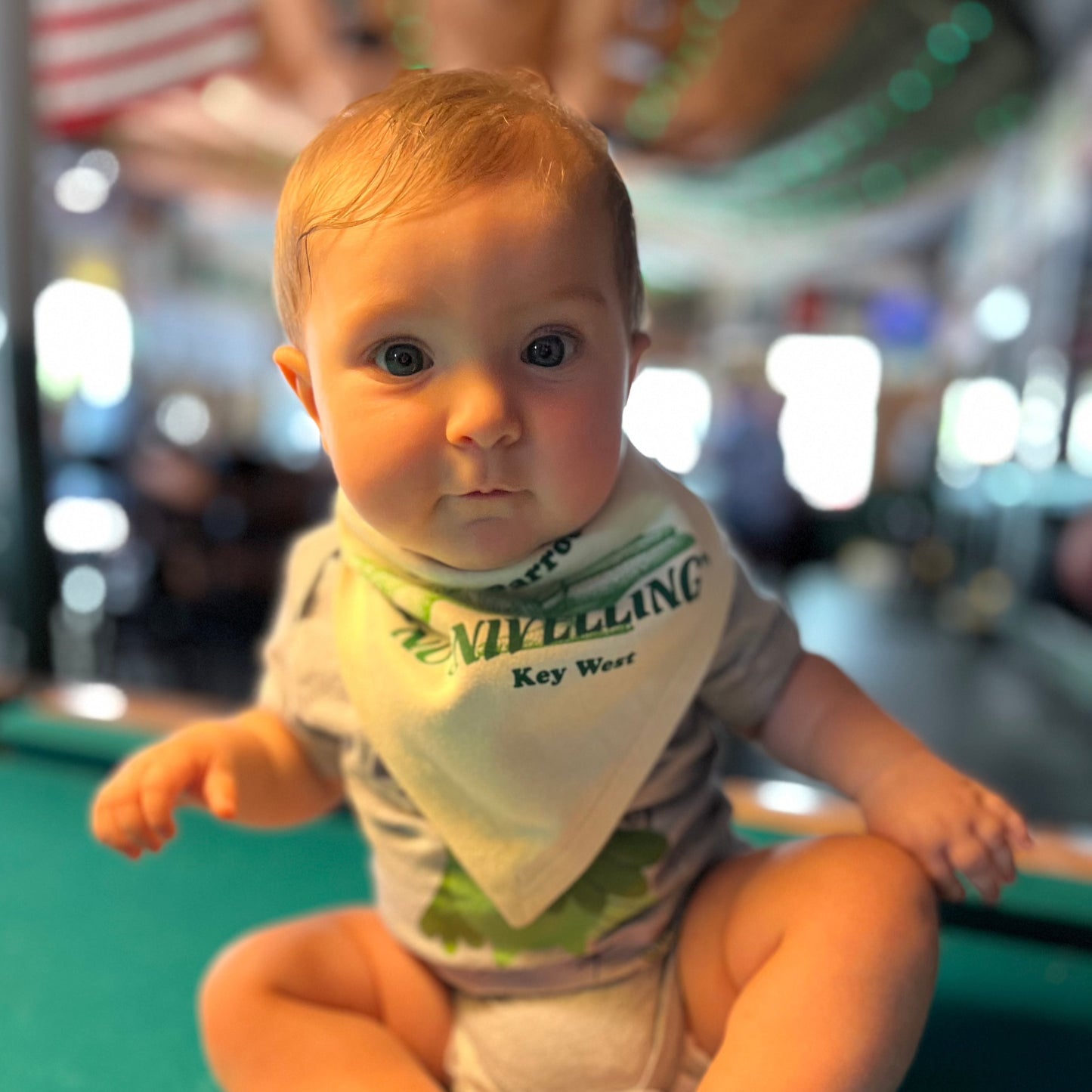 Bandana Style Baby Bib