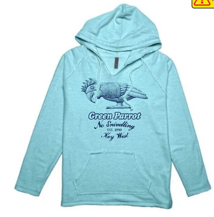 Sky Blue Baja Logo Hoodie