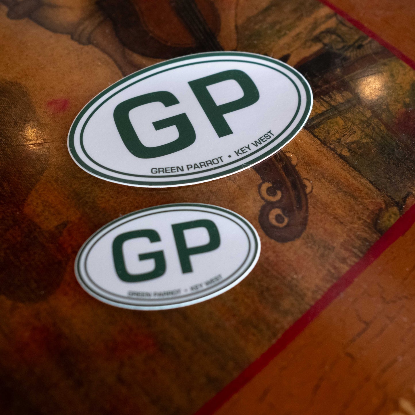 Oval GP Sticker