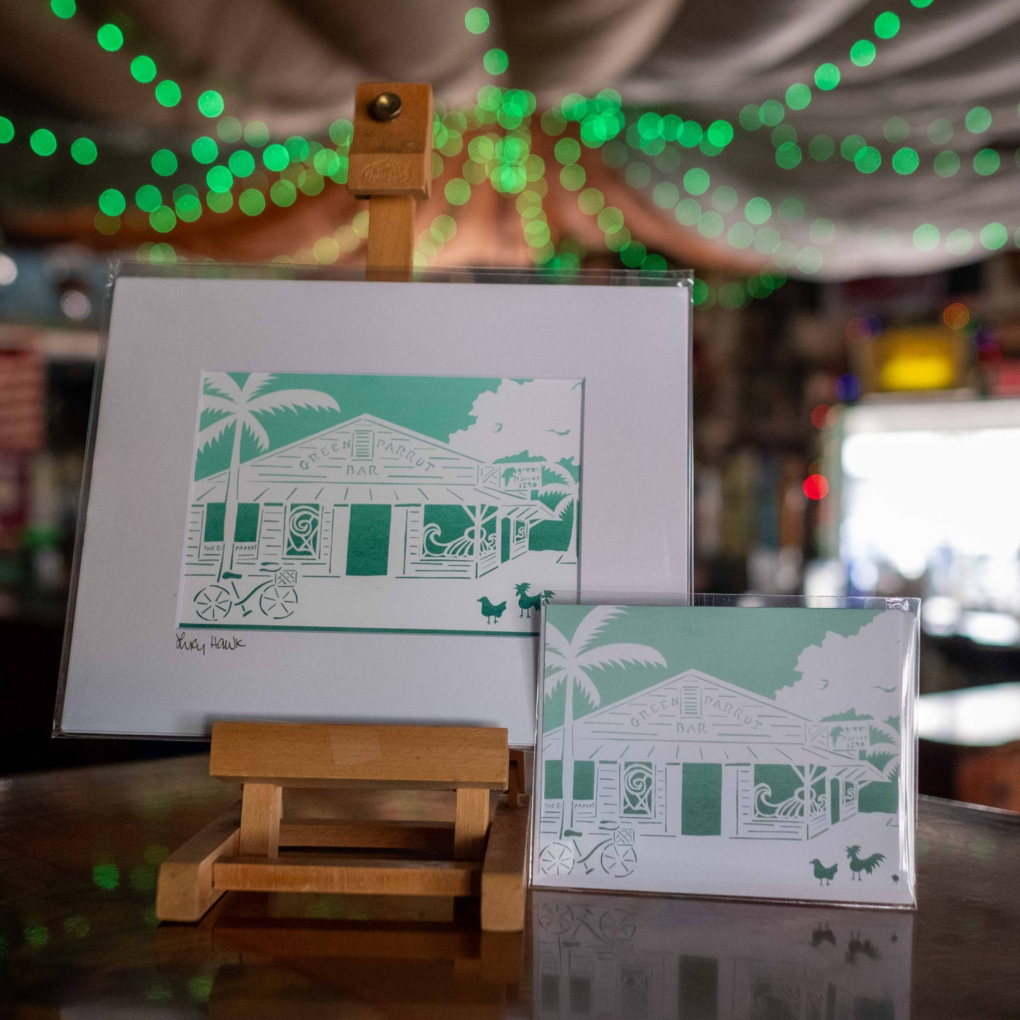 Lucy Hawk Greeting Card