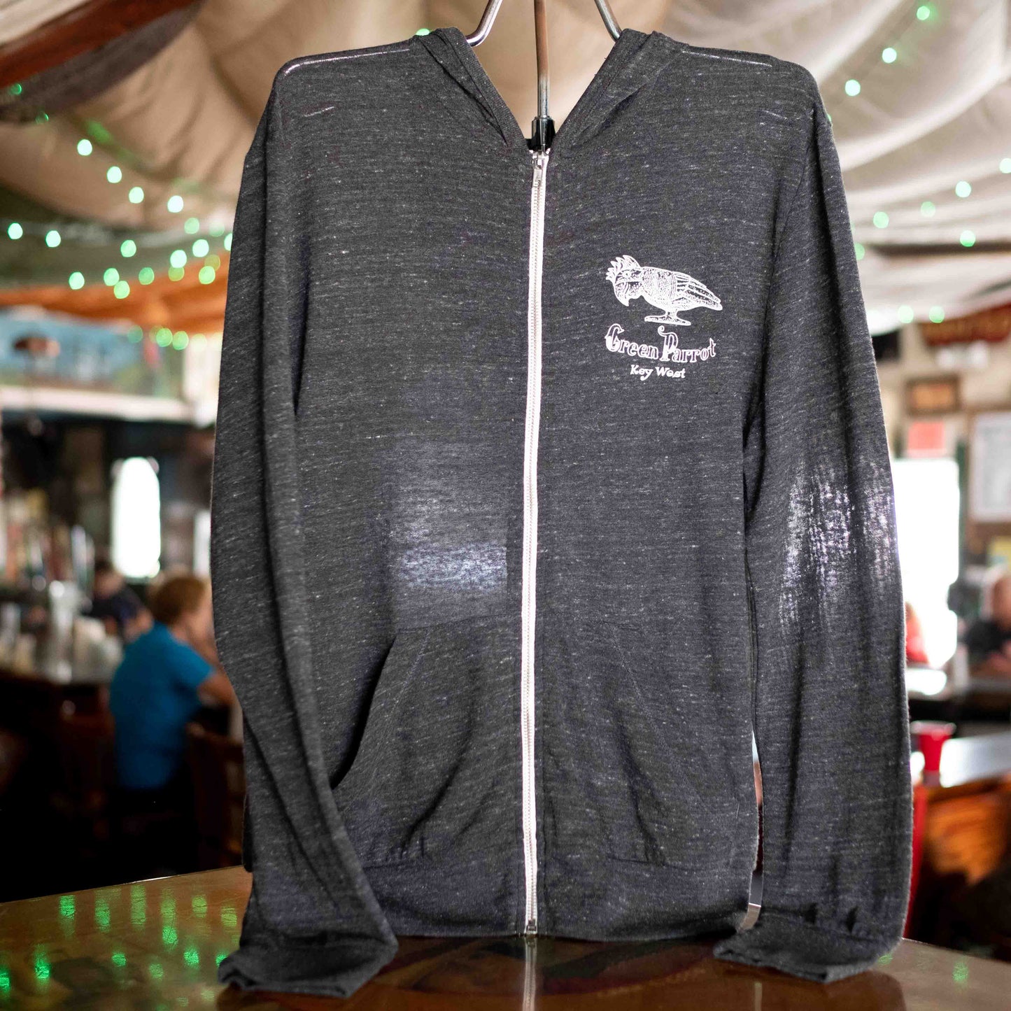 Mayan Bird Lightweight Zip Hoodie
