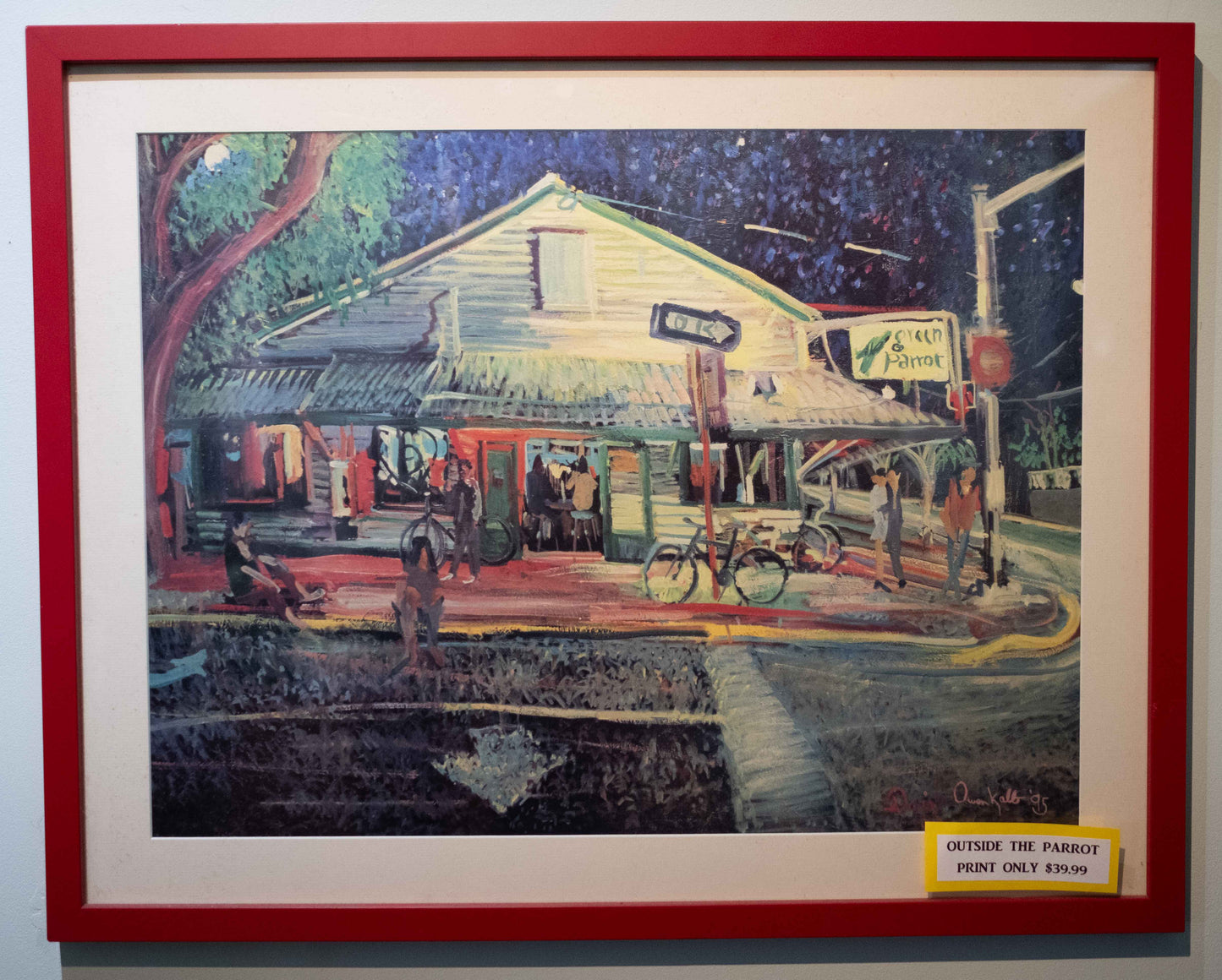 Outside the Parrot Poster