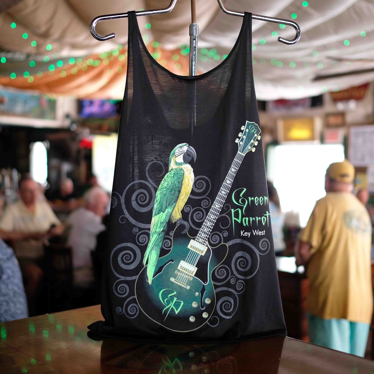 Guitar Neck Ladies Flowy Tank