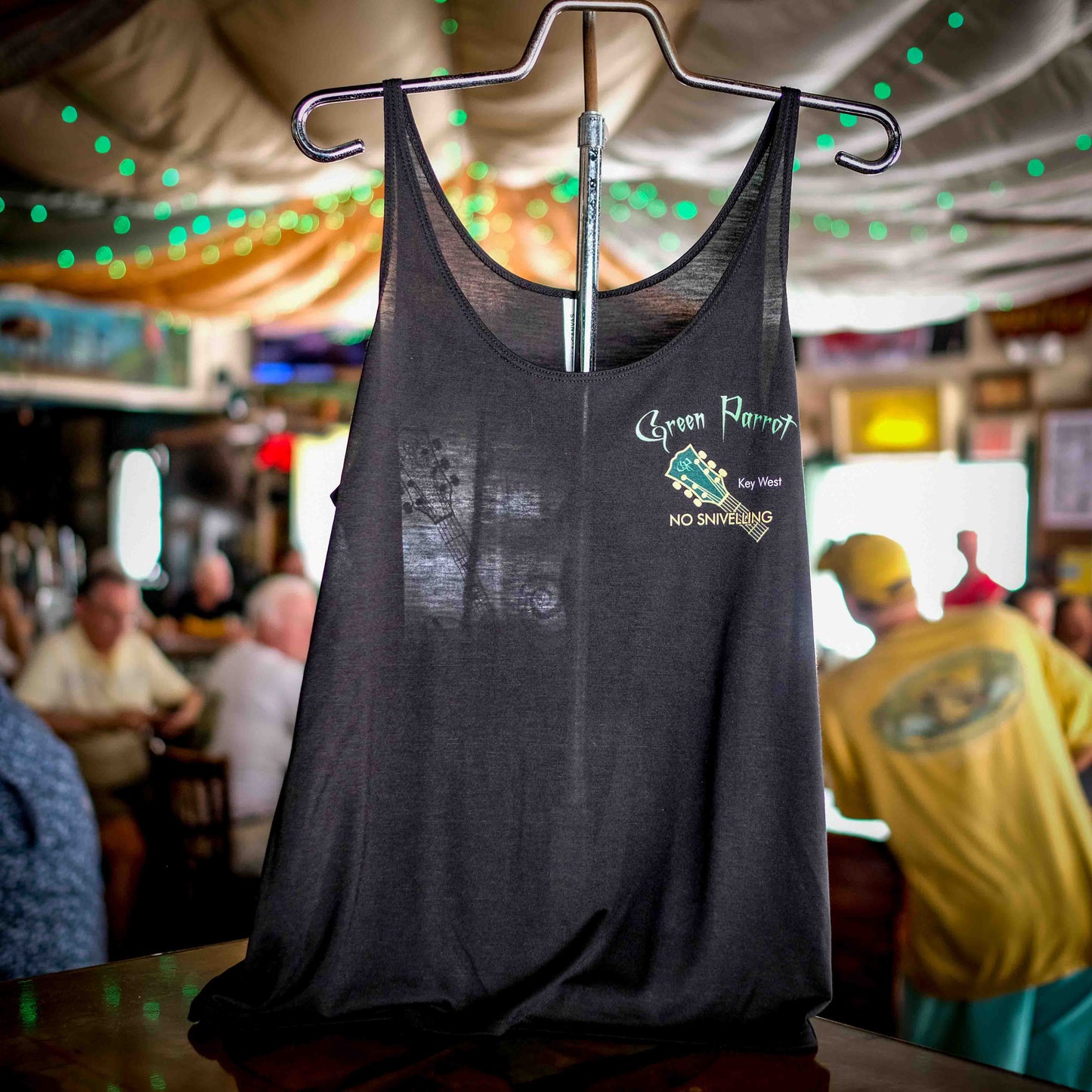 Guitar Neck Ladies Flowy Tank