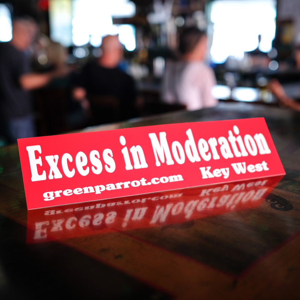 Excess Bumper Sticker
