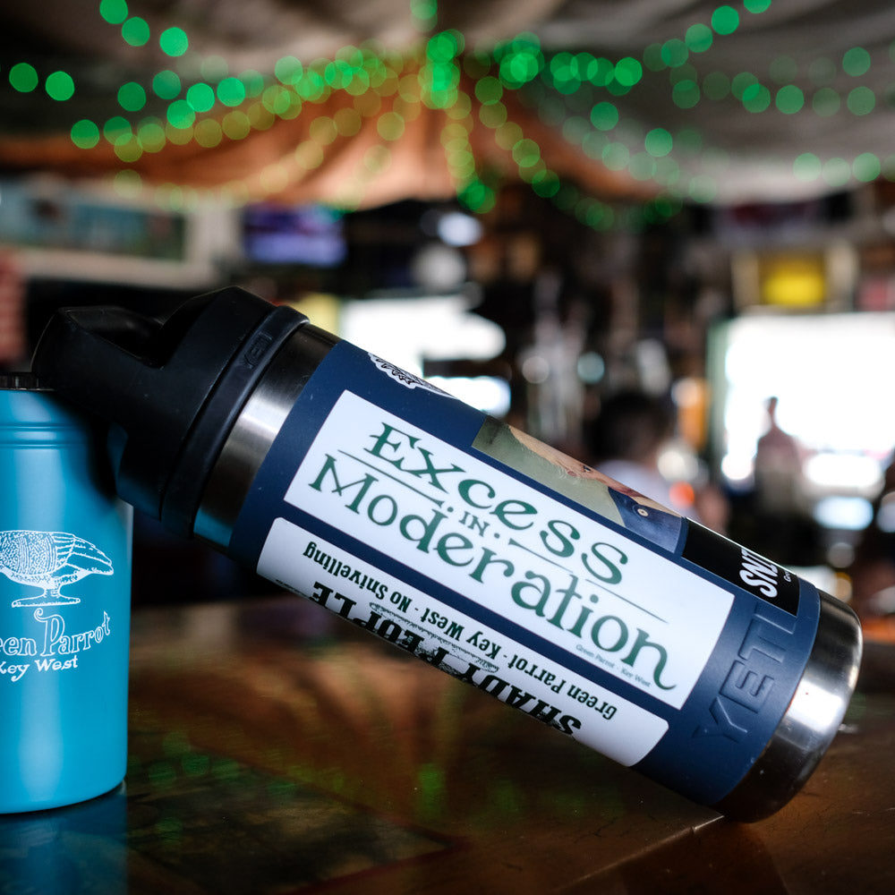 Excess in Moderation Sticker