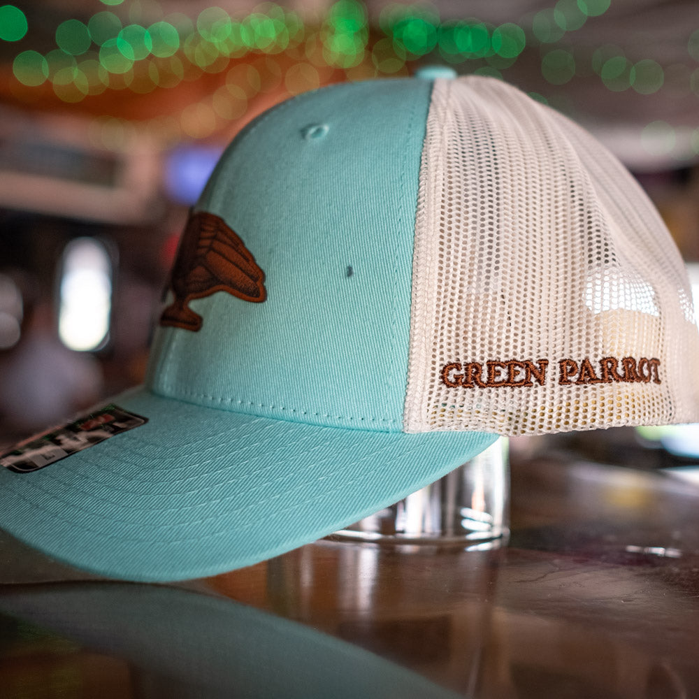 Leather Patch Trucker Hat