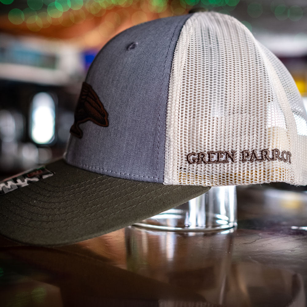 Leather Patch Trucker Hat