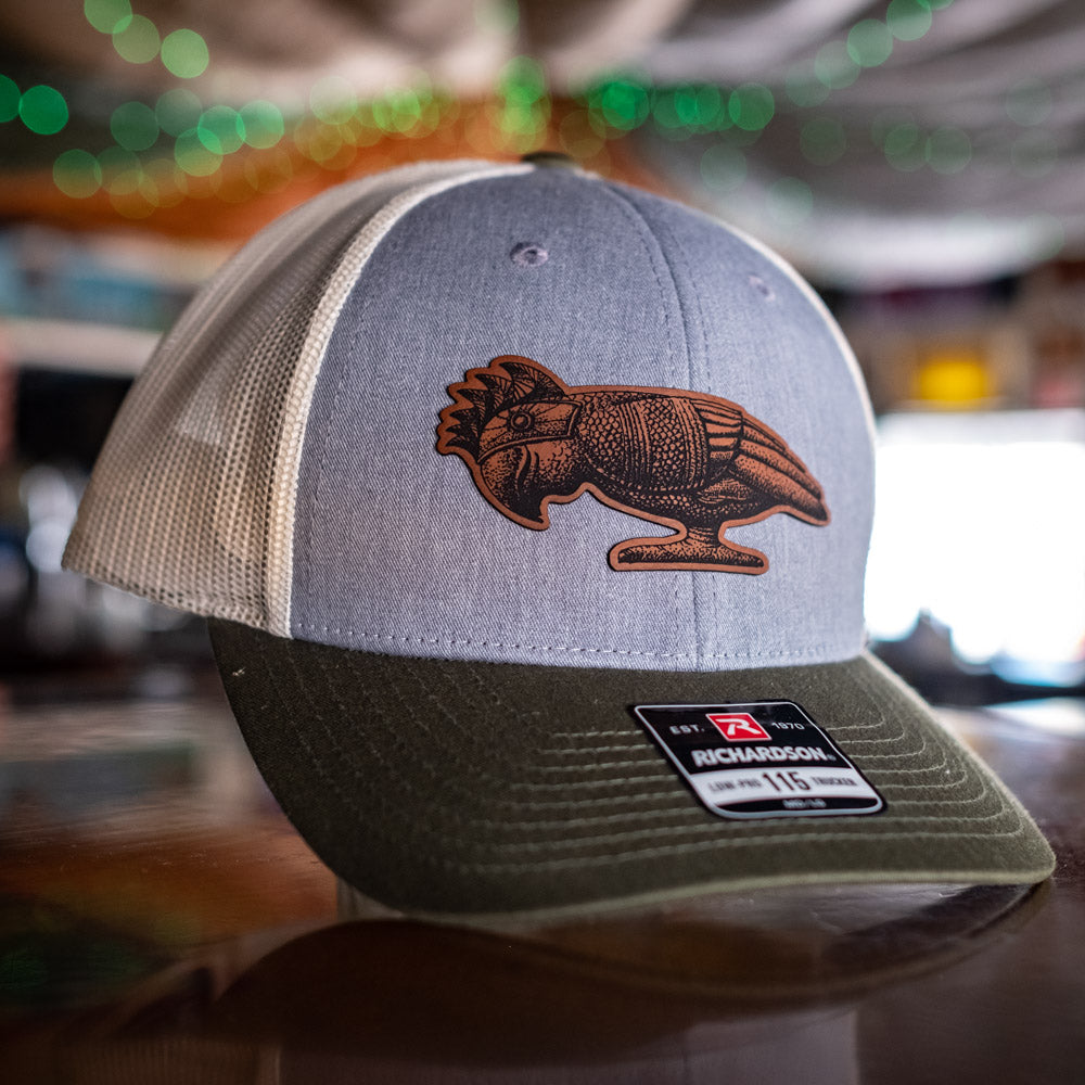 Leather Patch Trucker Hat