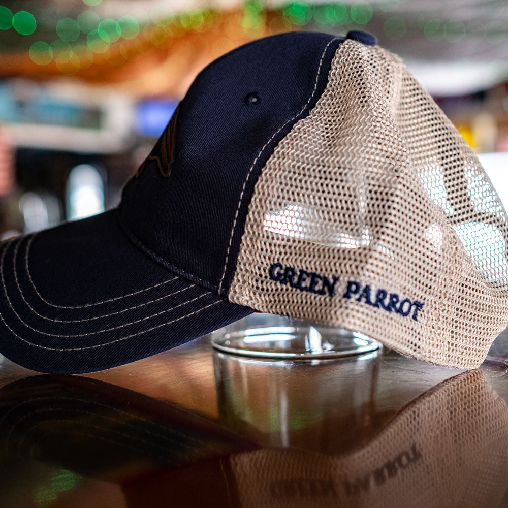 Leather Patch Baseball Hat