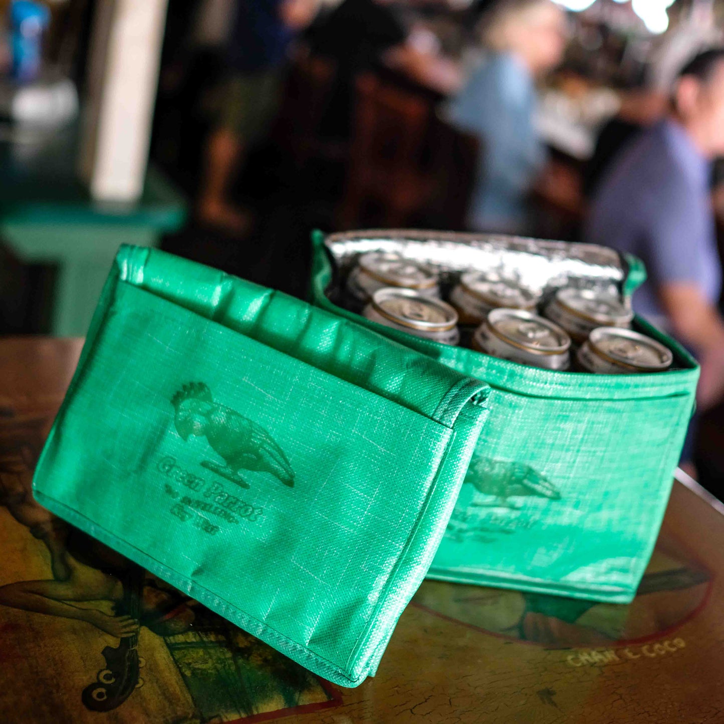 Foldable Six-Pack Cooler