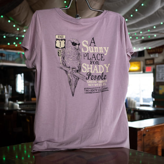 Sunny Place Shady People Ladies Tee