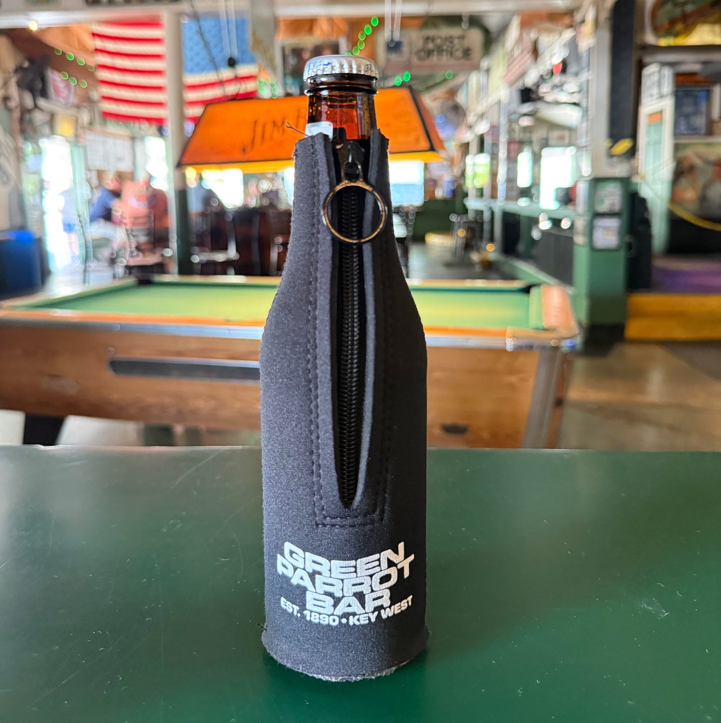 Hippies Bottle Zip Coozie