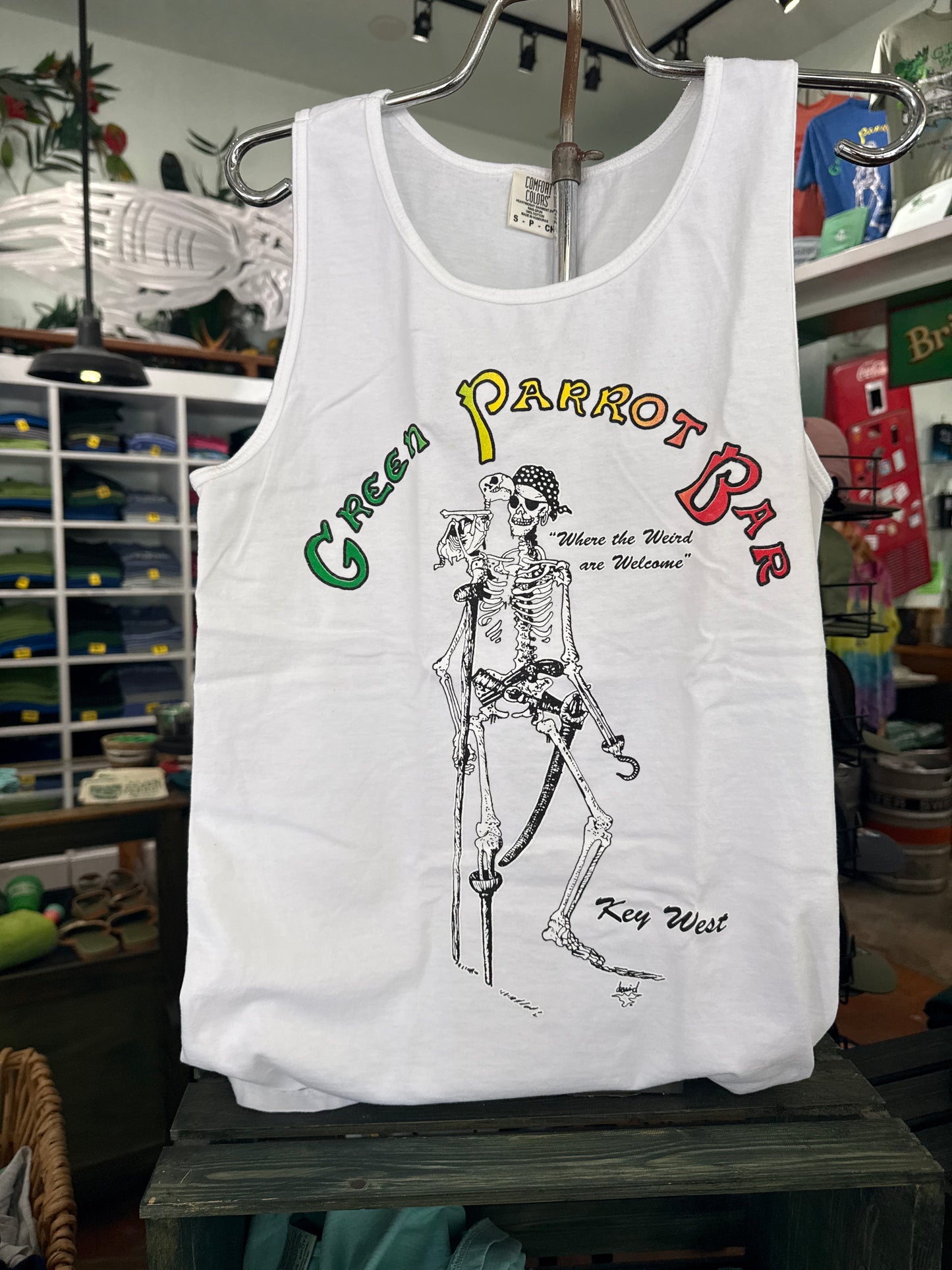 Front Weird Are Welcome Tank Top