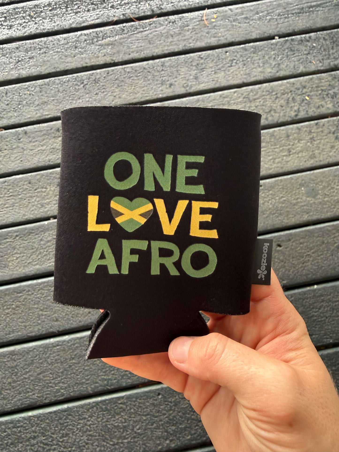 ONE LOVE AFRO Coozie