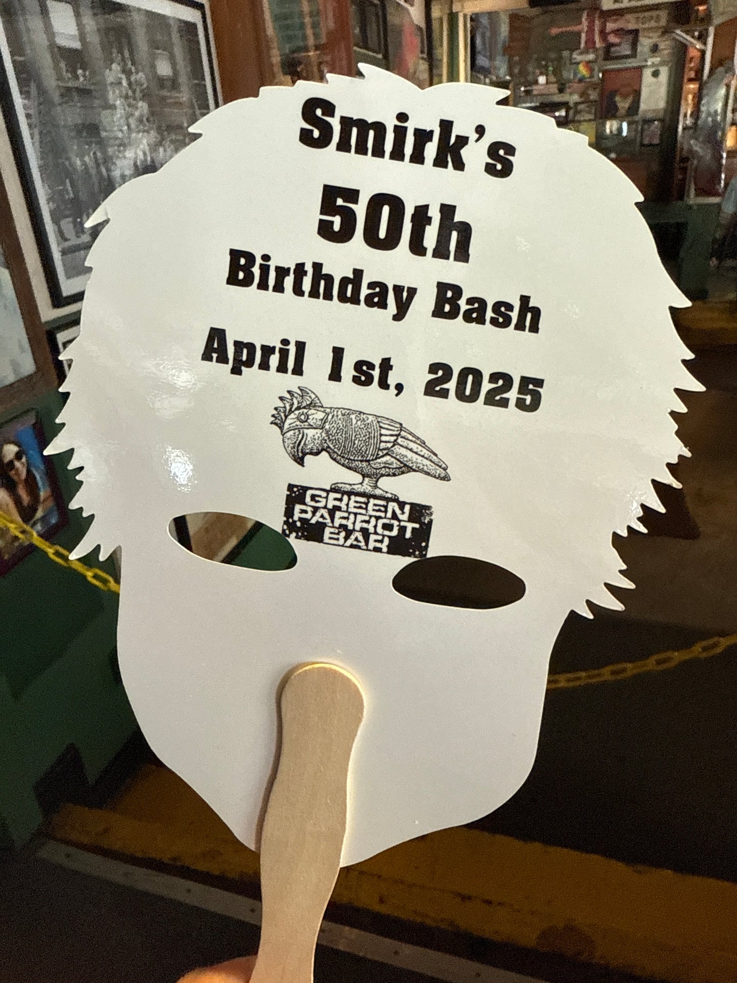 Smirk Cutout Fan