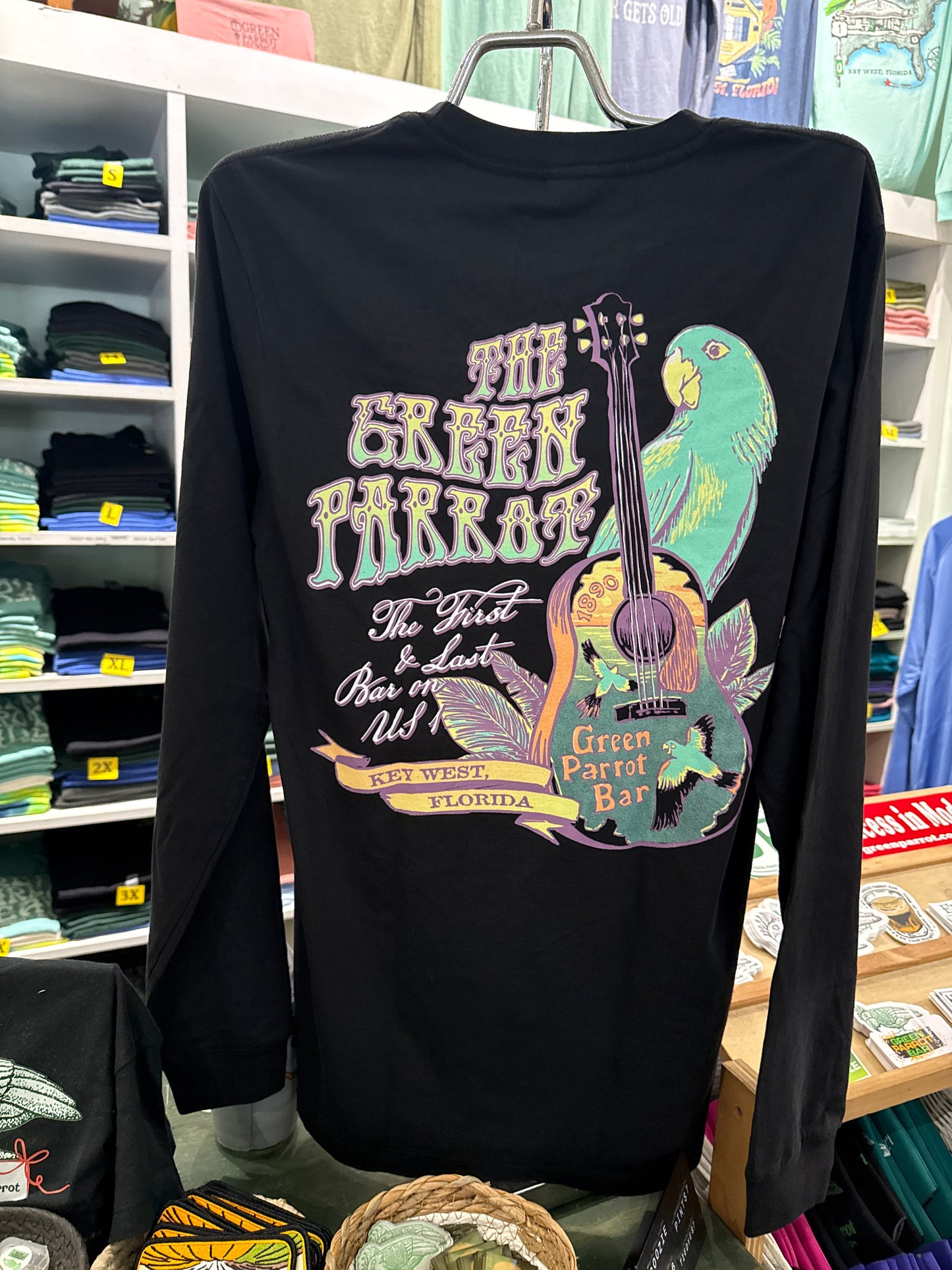 Hippie Guitar Long Sleeve