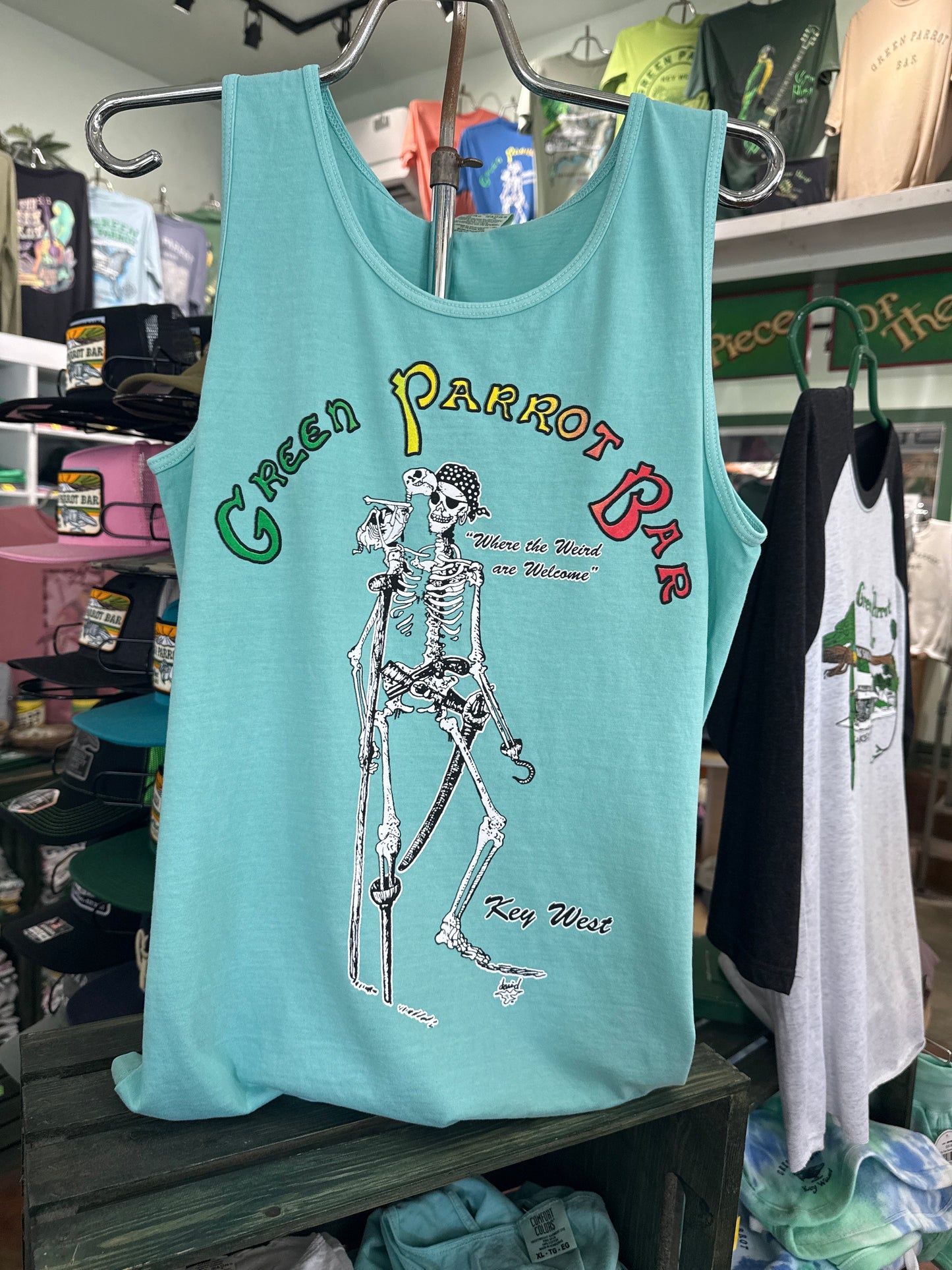Front Weird Are Welcome Tank Top
