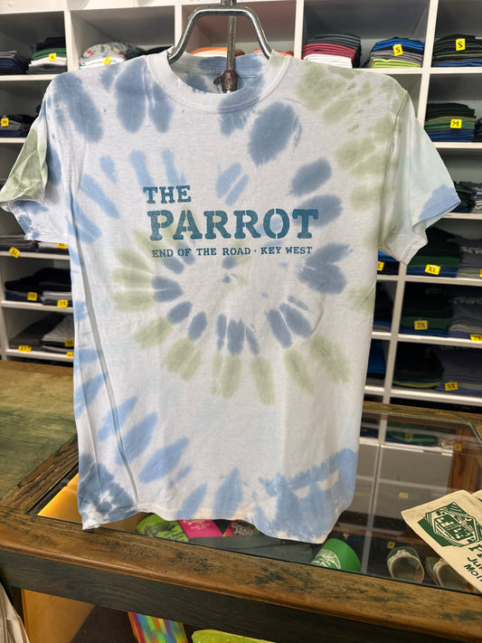 Blue/Green Tie Dye Shirt