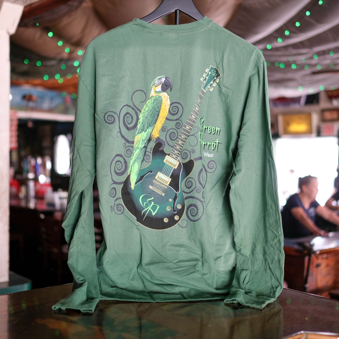Guitar Neck Long Sleeve Pigment Dyed