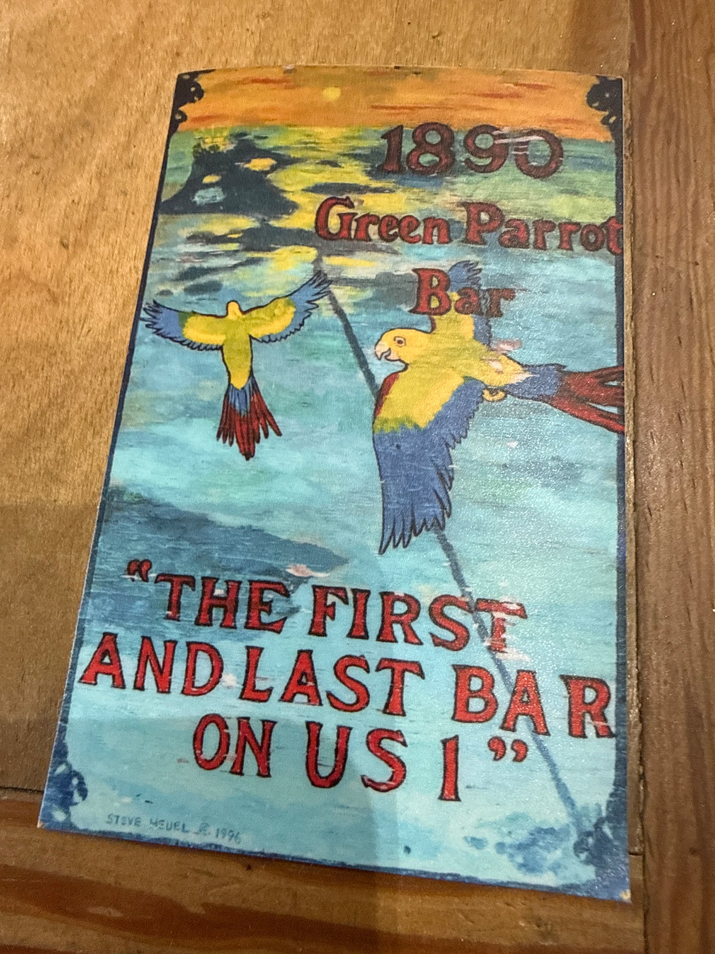 First And Last Bar Sticker