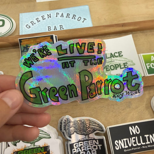 We're Live! Sticker