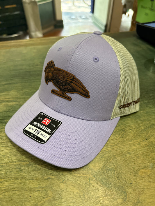 Leather Patch Trucker Hat