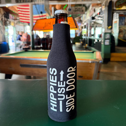 Hippies Bottle Zip Coozie