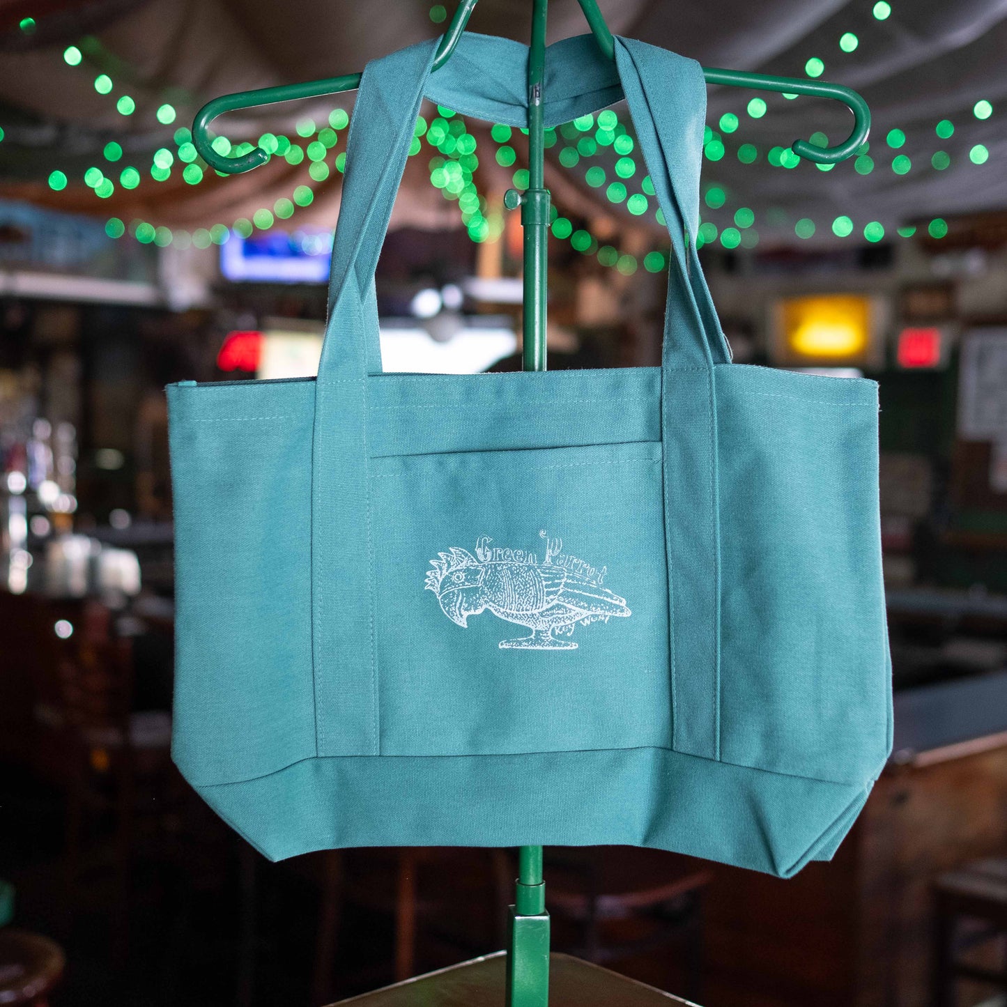Large Mayan Bird Beach Tote