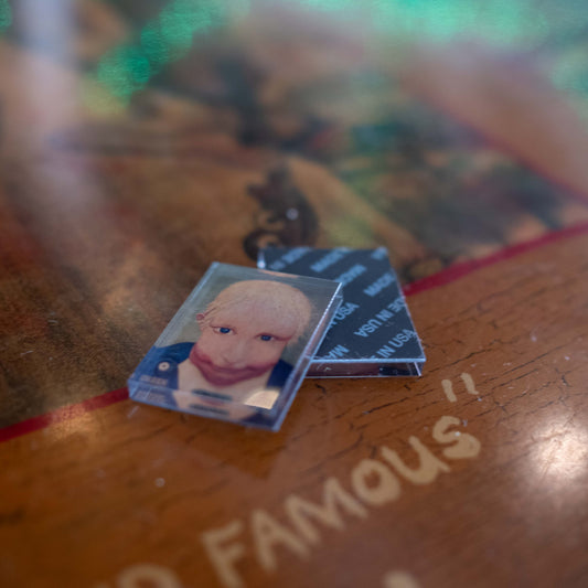 Smirk Acrylic Magnet