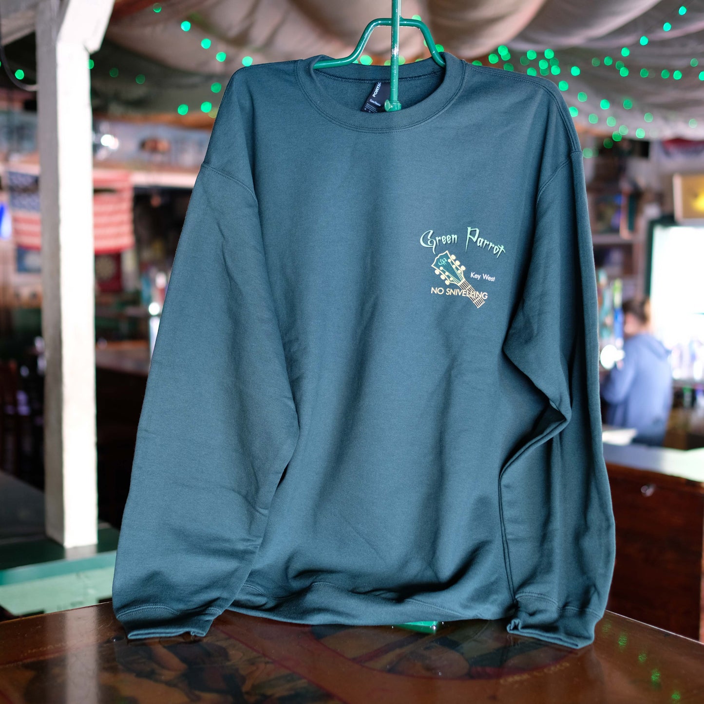 Neck Guitar Crewneck Sweatshirt