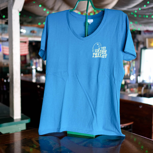 Hippie Guitar V-Neck Tee