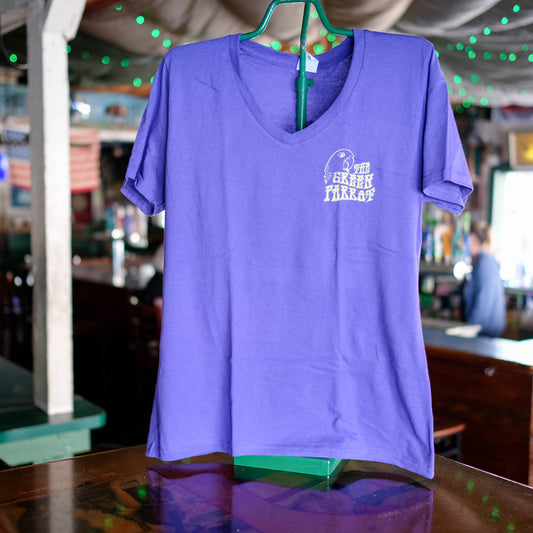 Hippie Guitar V-Neck Tee